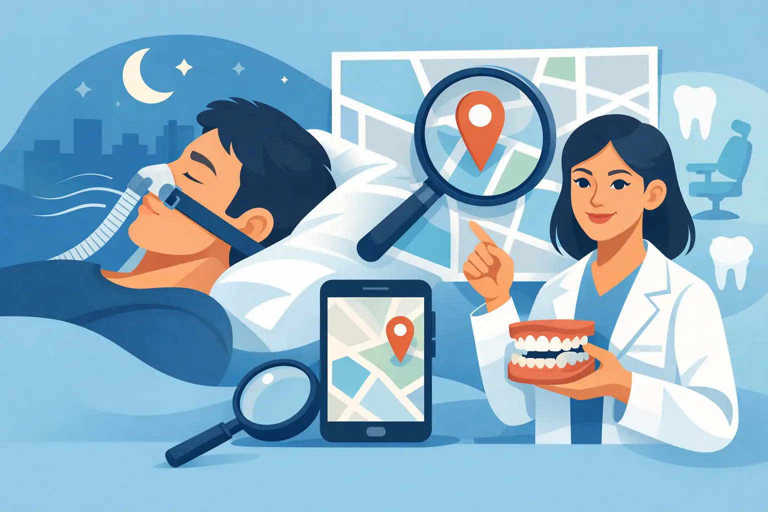 How to Find the Right Sleep Apnea Dentist Near Me