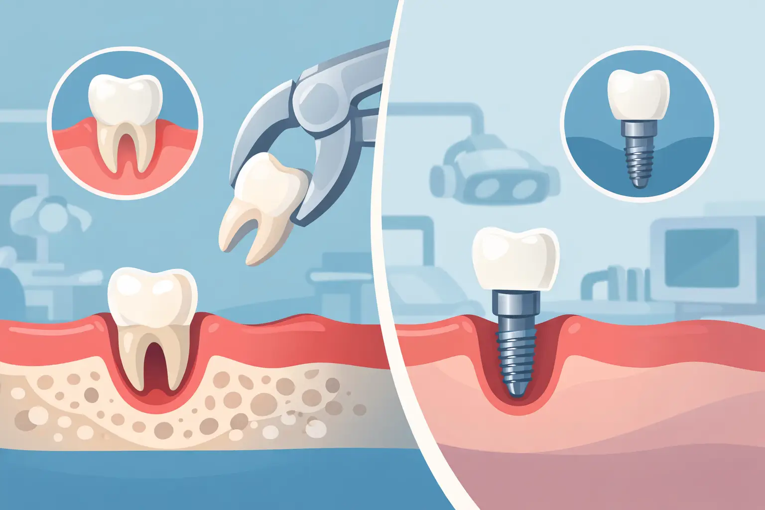 Can You Get a Dental Implant Same Day as Extraction?