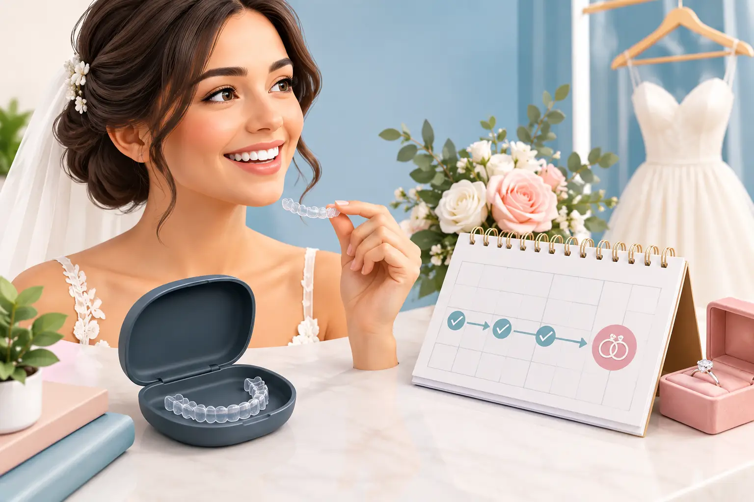 Getting Invisalign Before a Wedding or Big Event