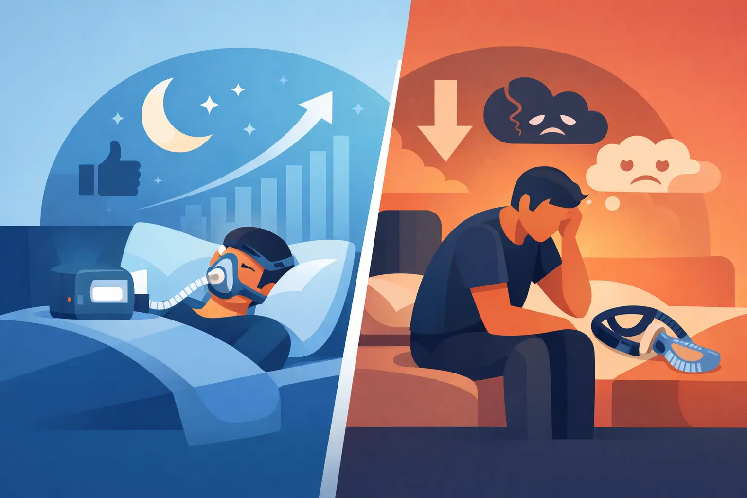 CPAP Compliance Rates and Giving Up on CPAP