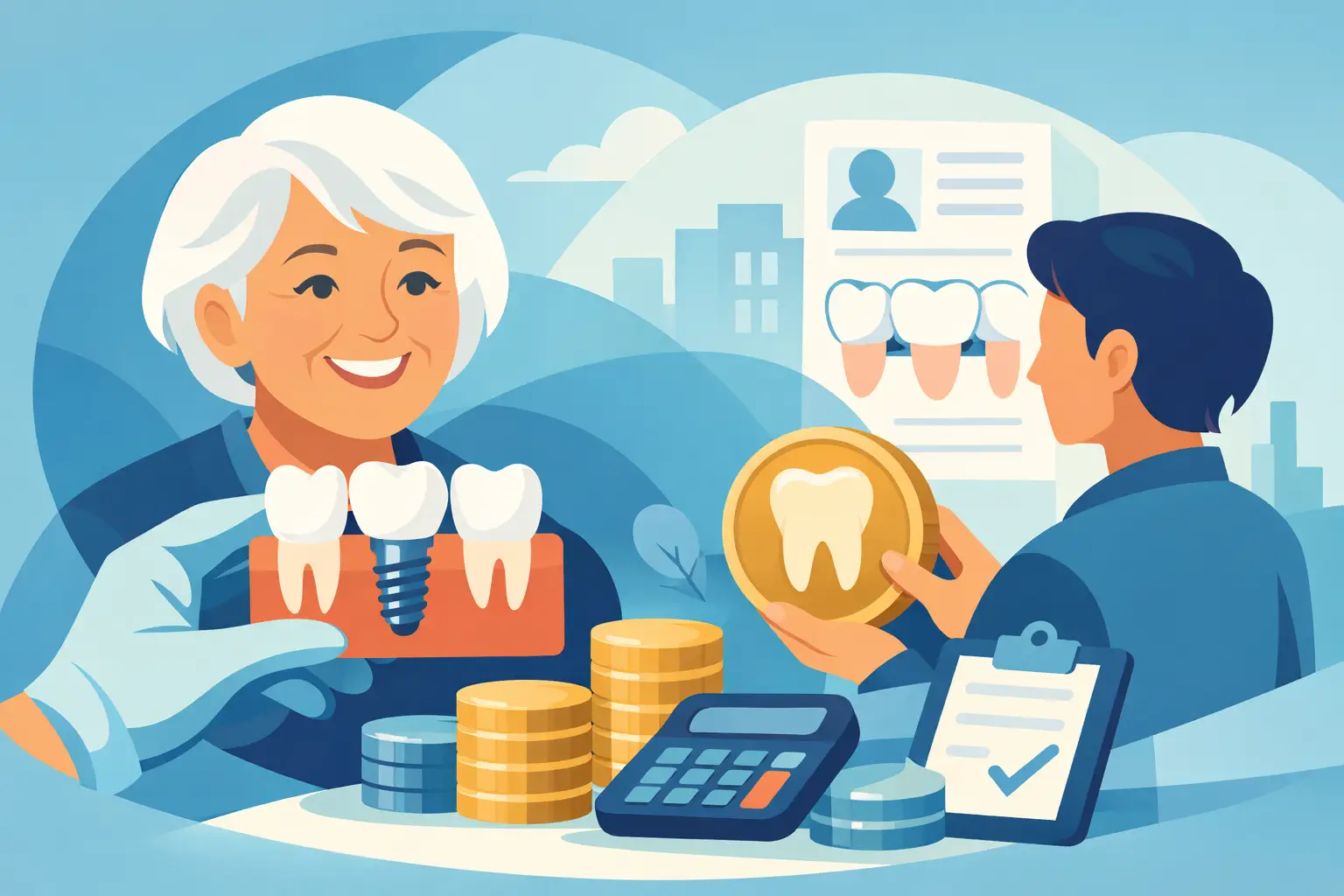 Paying for a Parent’s Dental Implants