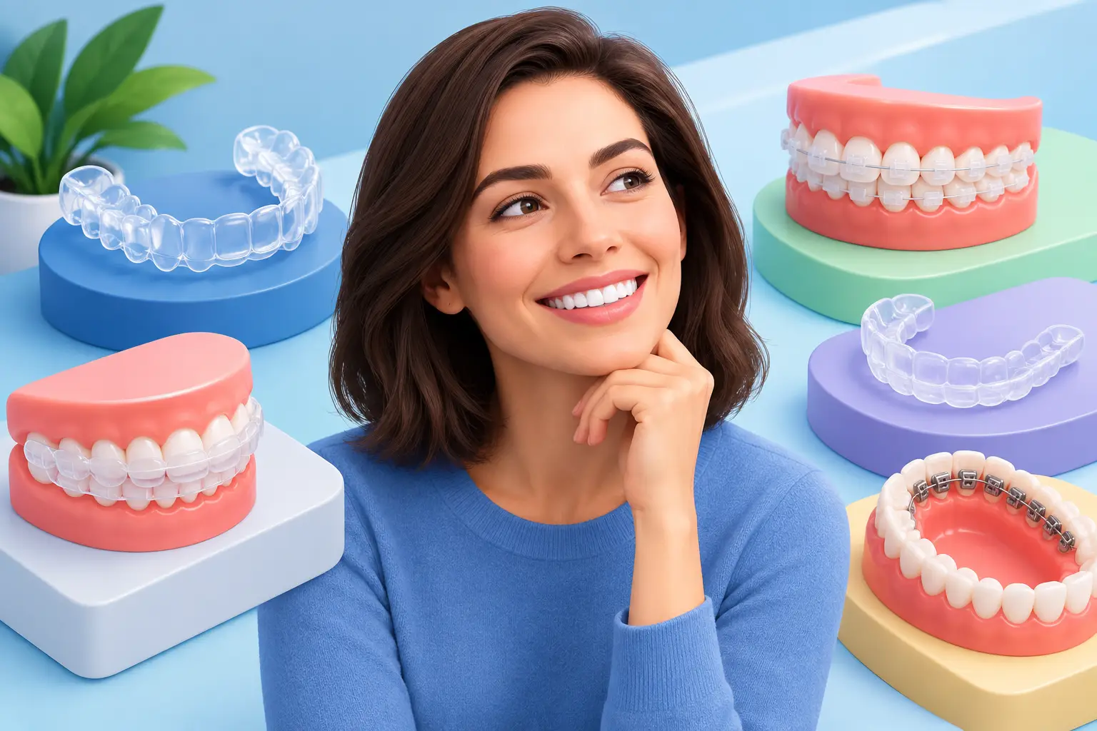 How to Straighten Teeth Without Braces: Options for Adults