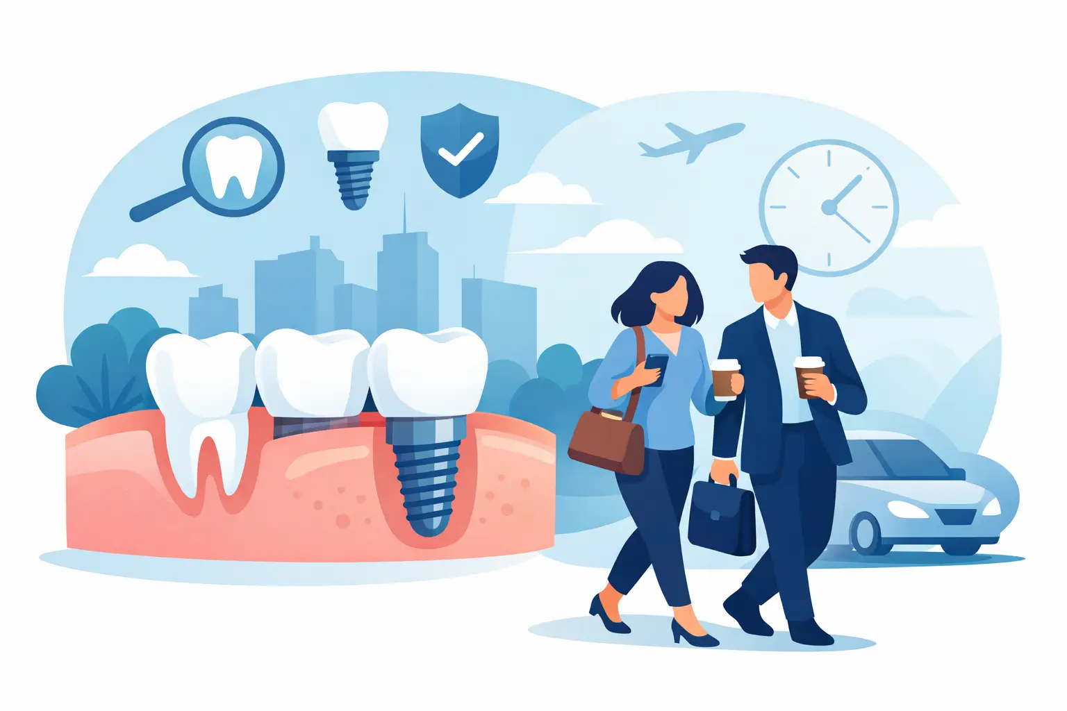 Dental Implants for Busy Adults living in Kirkland WA
