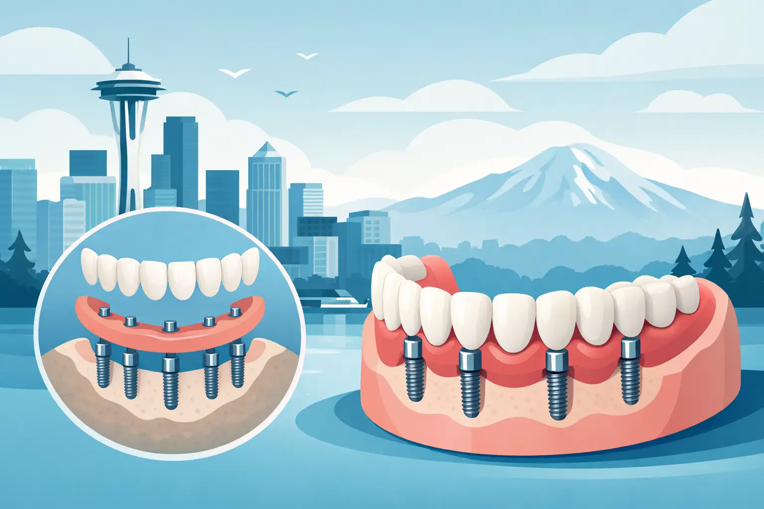 Full Arch Dental Implants in Seattle Explained
