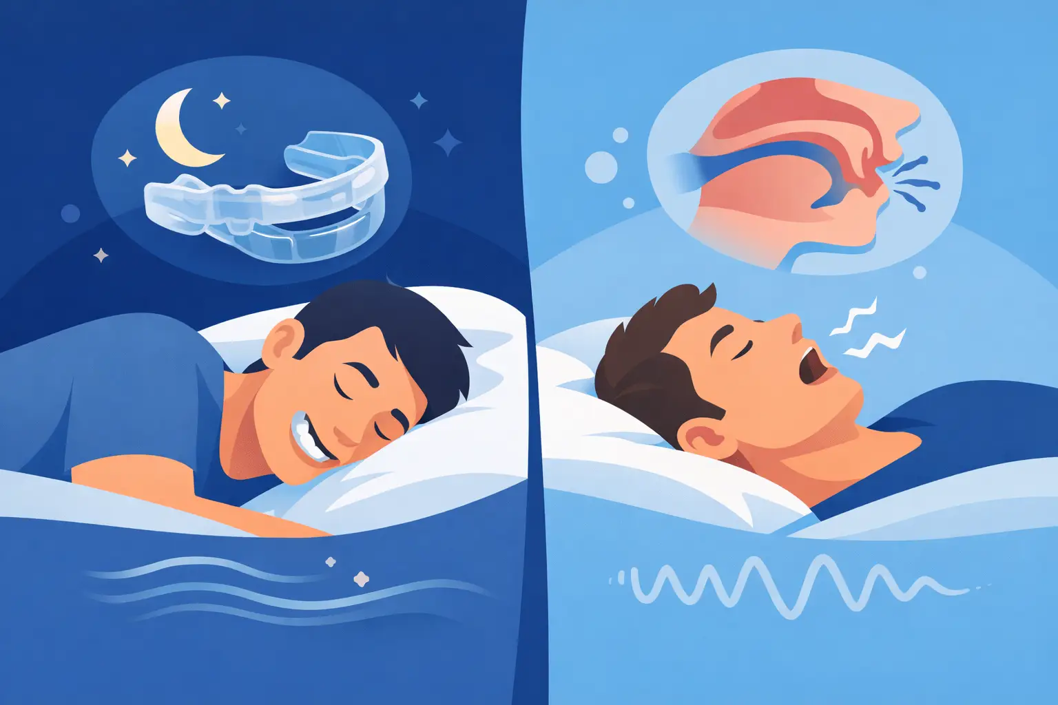 Night Guards for Sleep Apnea vs. Snoring
