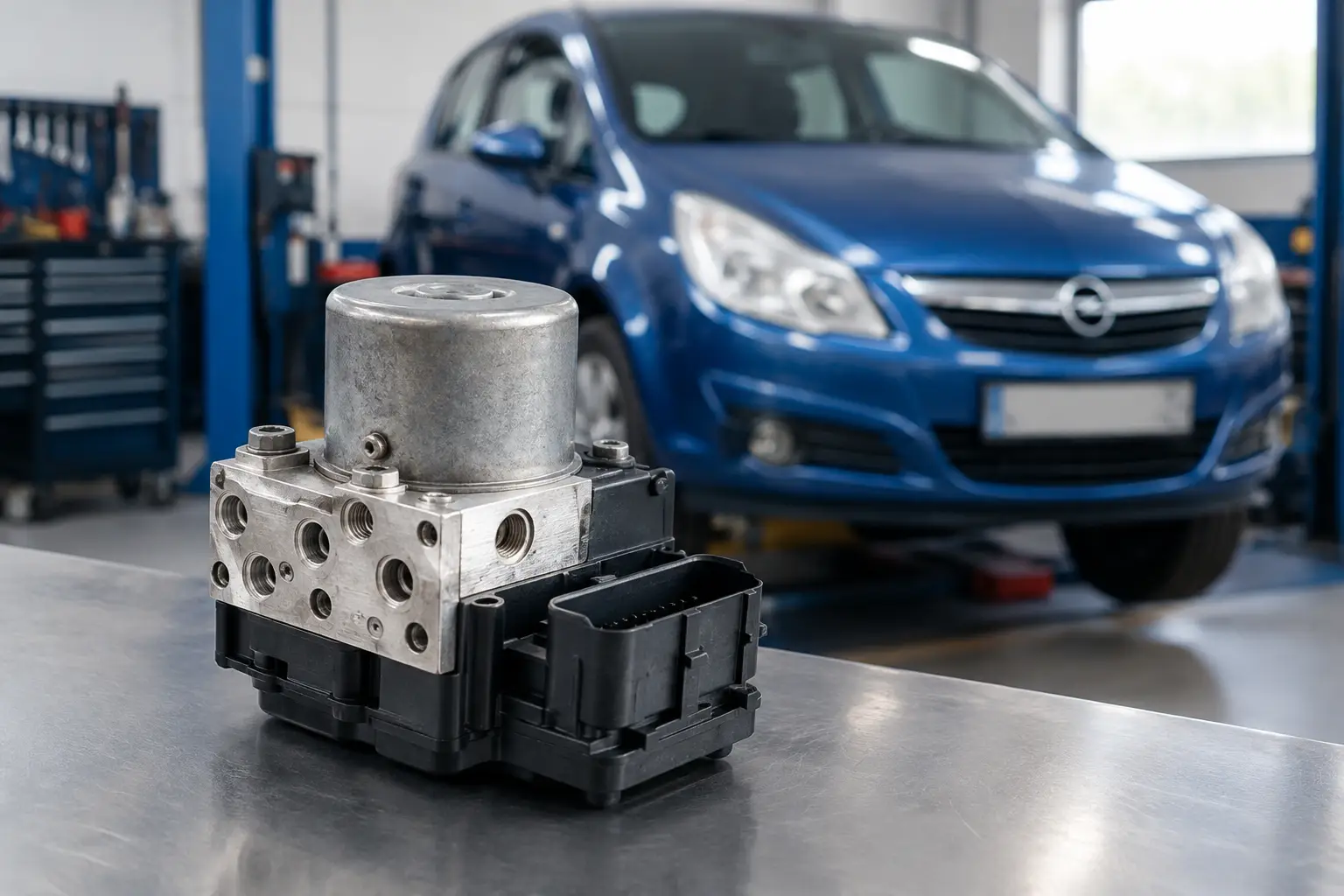Naprawa pompy ABS Opel Corsa D - objawy i diagnostyka