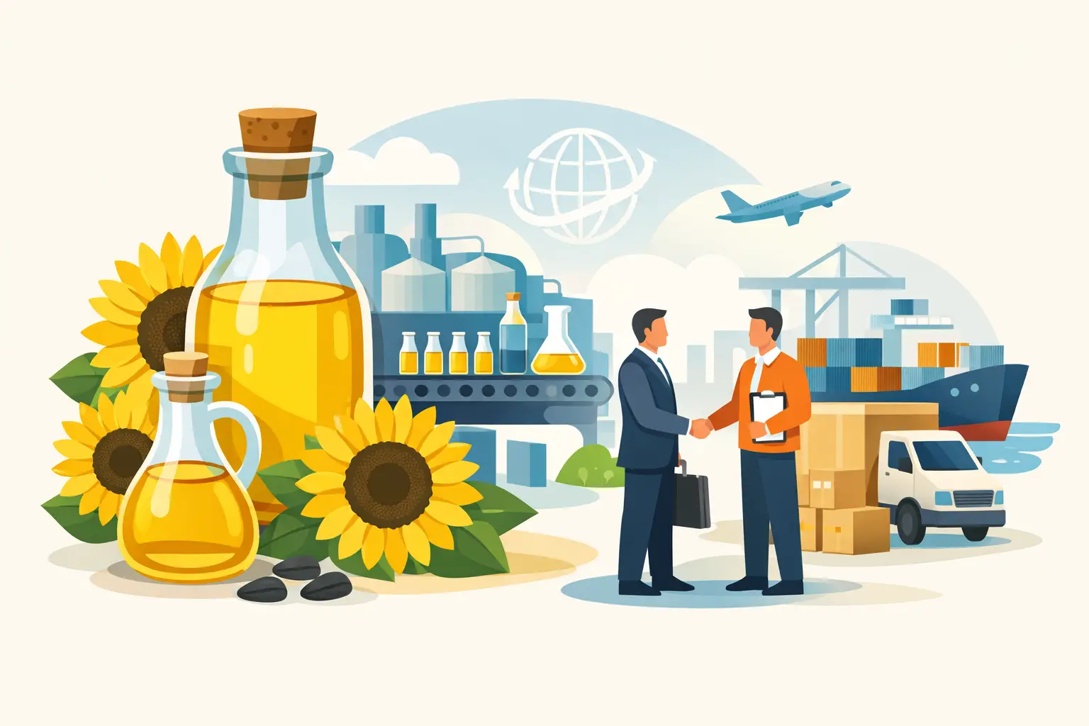 Private Label Sunflower Oil for B2B Buyers