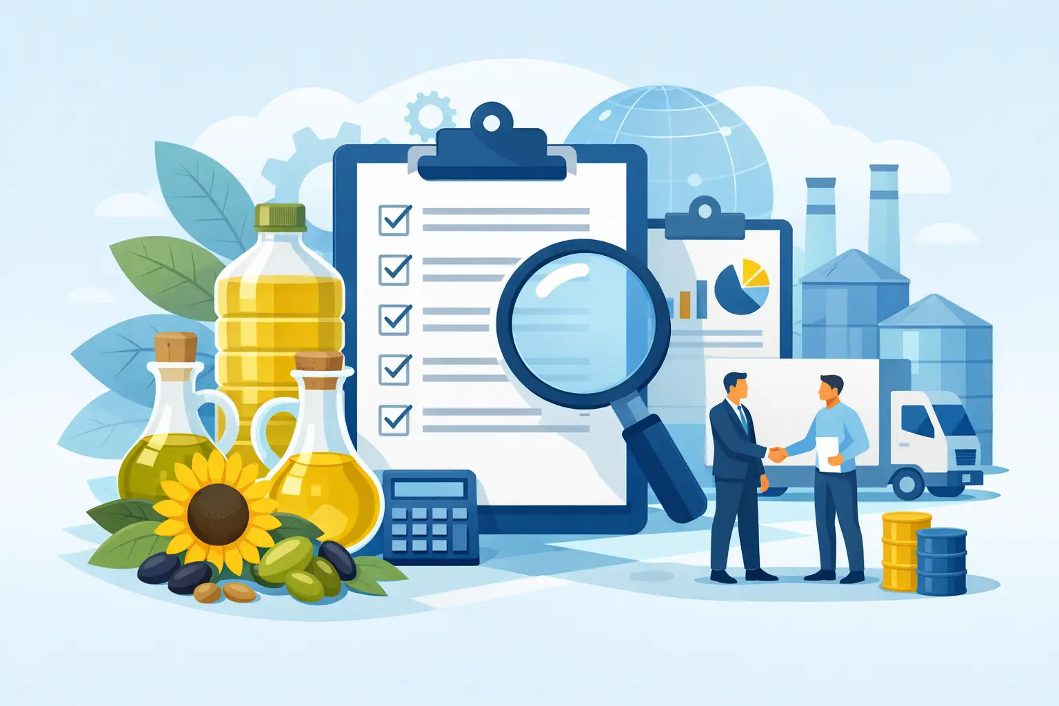 Edible Oil Supplier Checklist for B2B Buyers