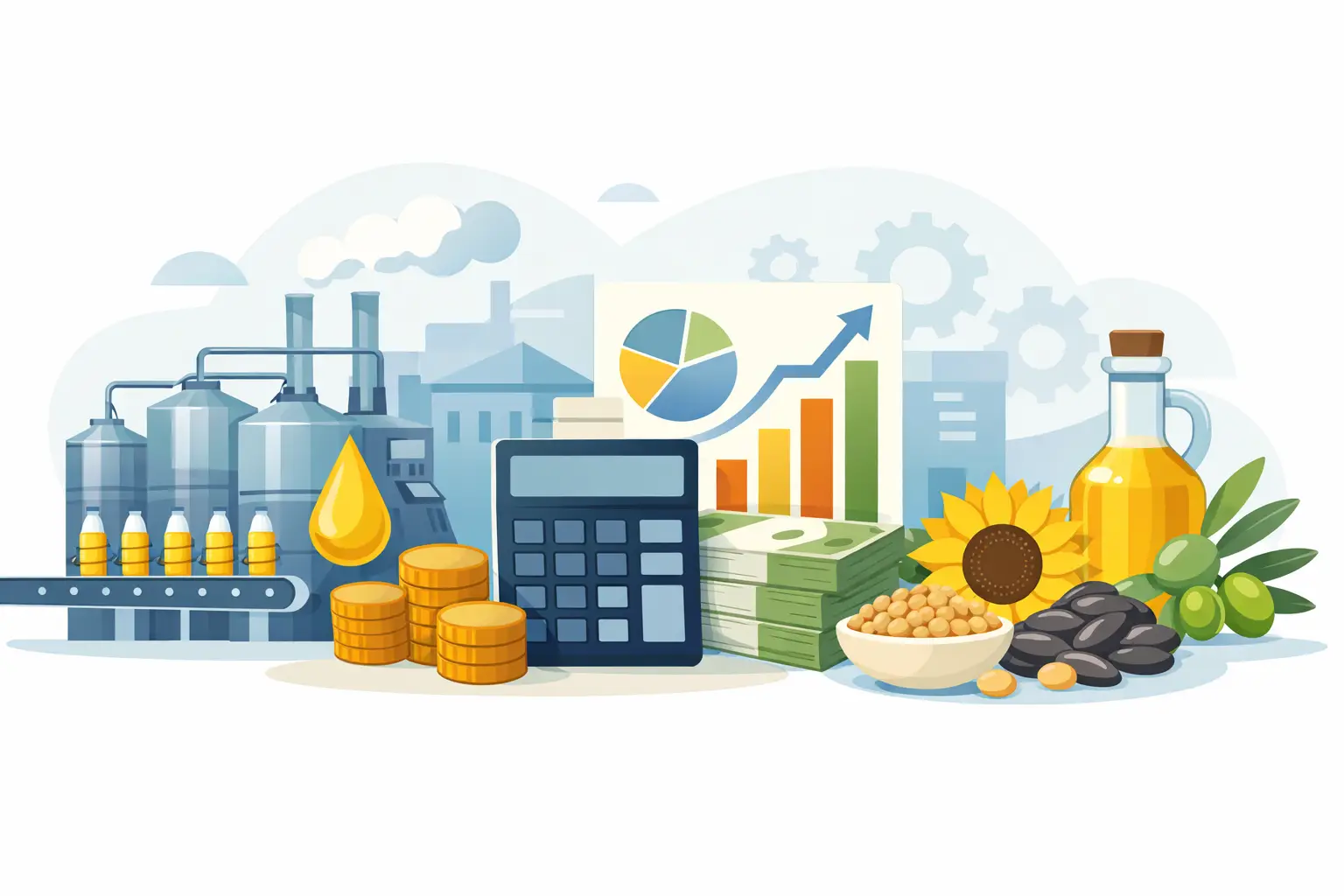 Cooking Oil Manufacturing Plant Cost Factors