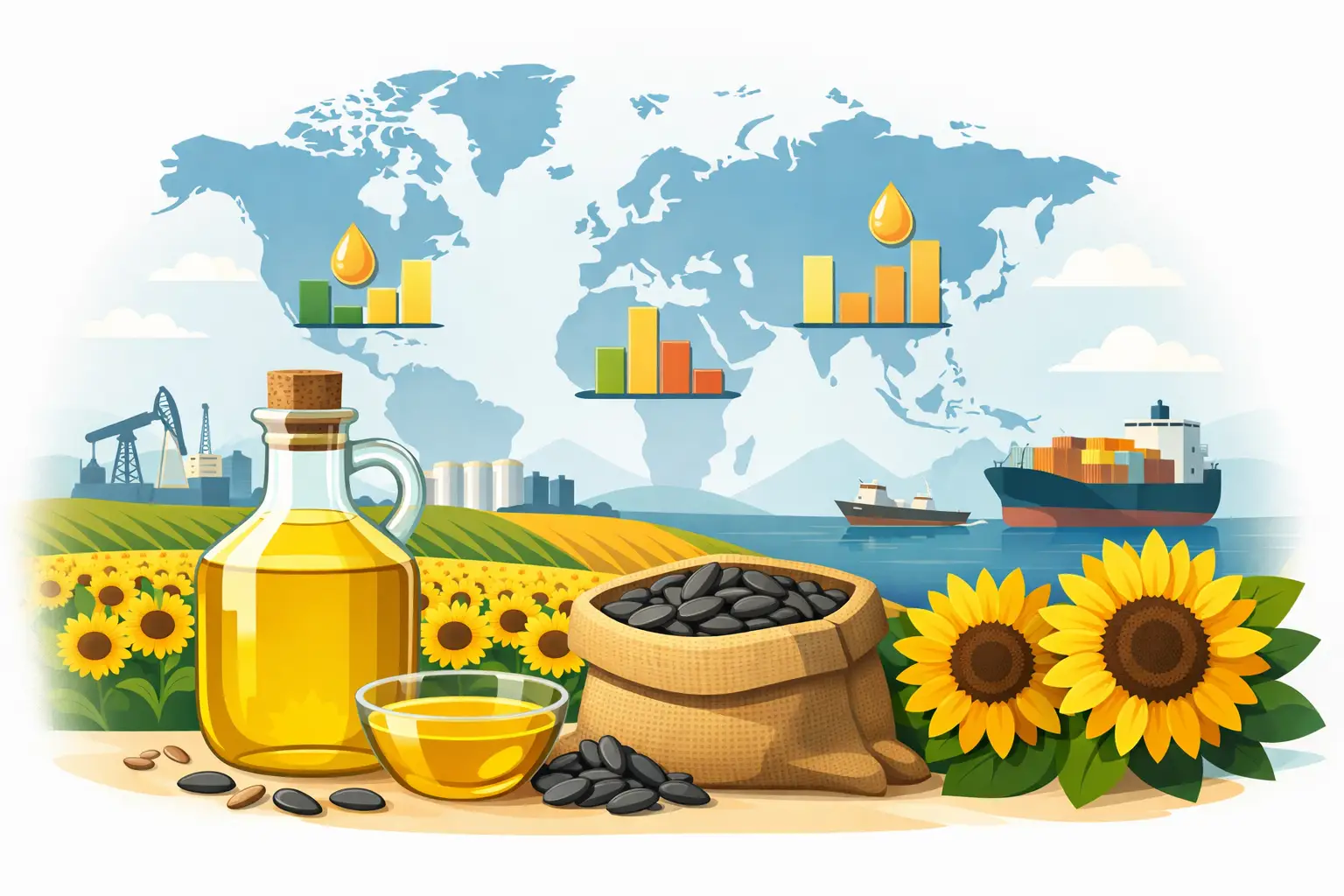 Which Country Produces the Most Sunflower Oil?