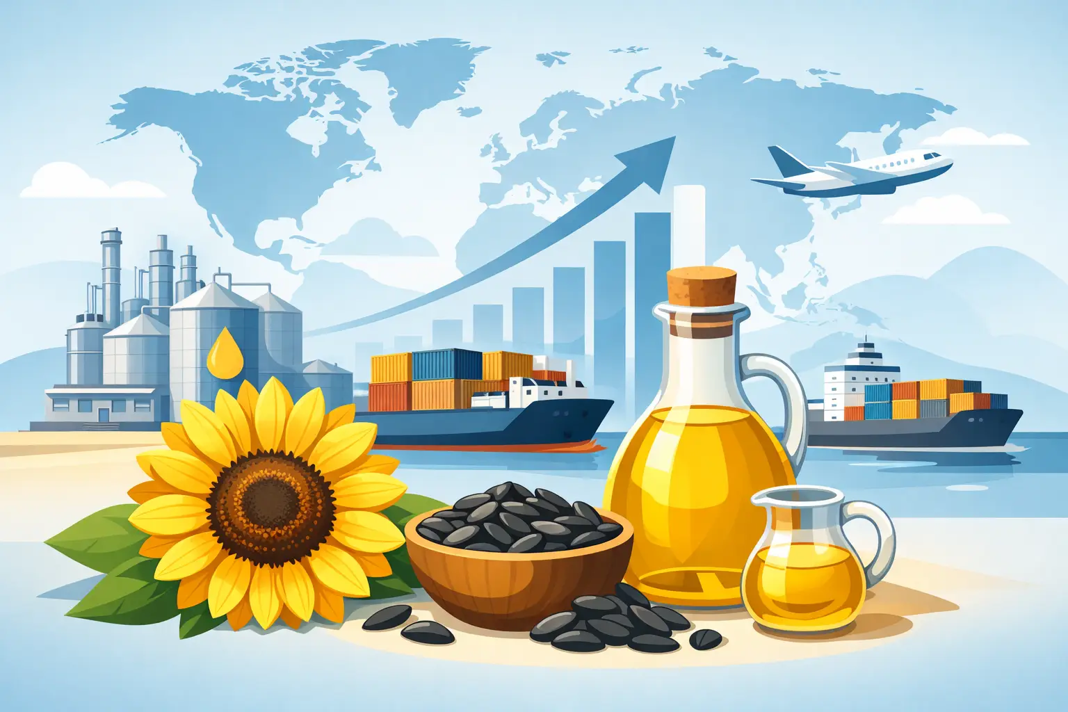 Top Sunflower Oil Producers in Global Supply
