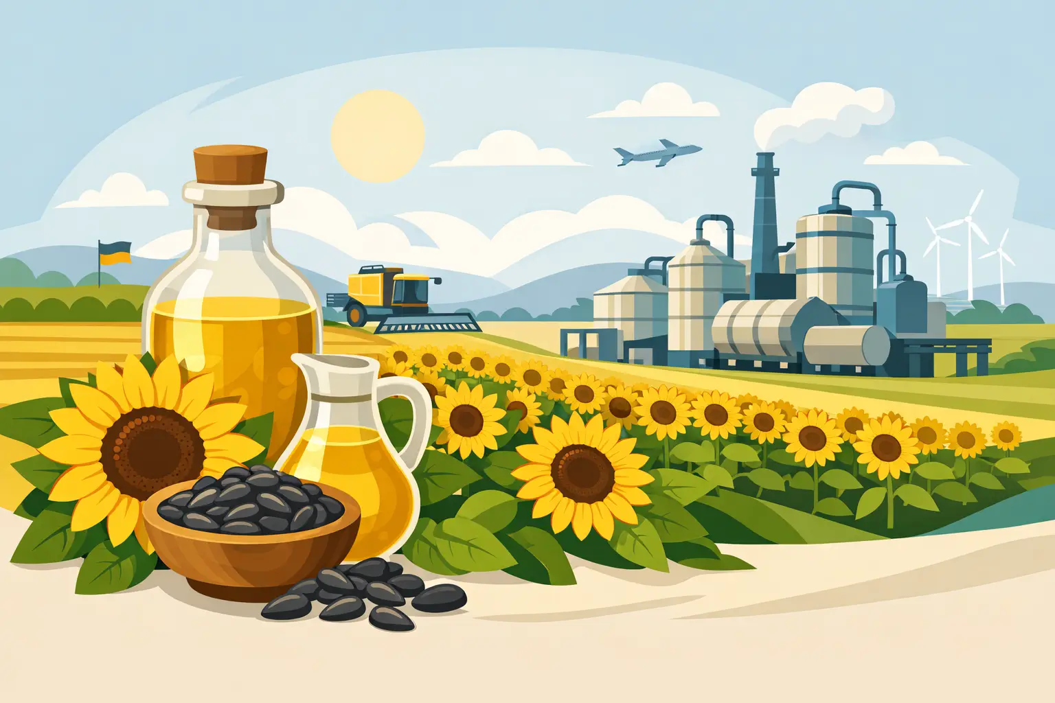 Top Sunflower Oil Manufacturers in Ukraine