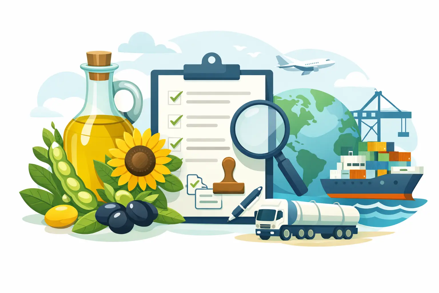 Vegetable Oil Import Documentation Guide