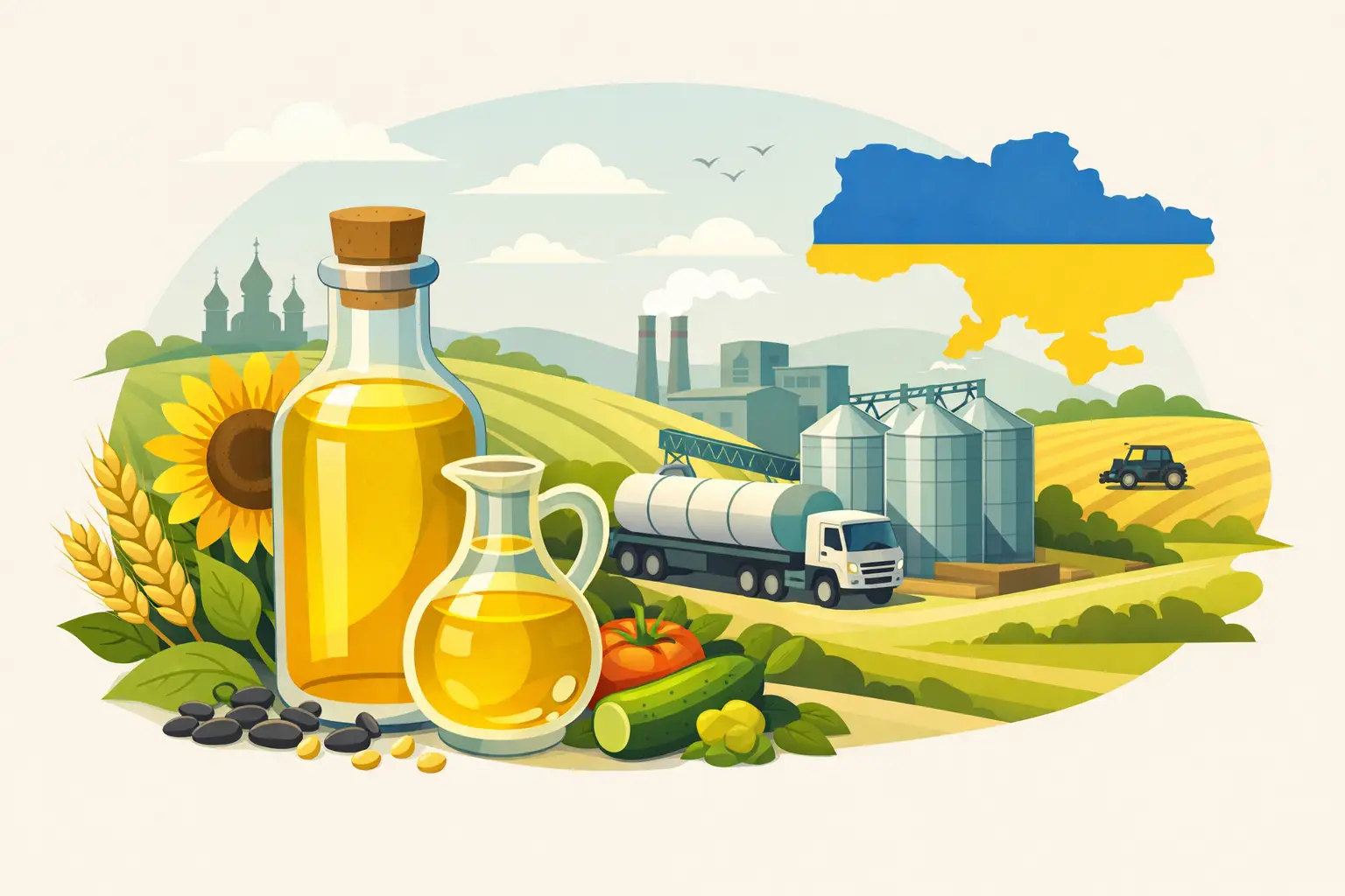 Choosing a Vegetable Oil Supplier Ukraine