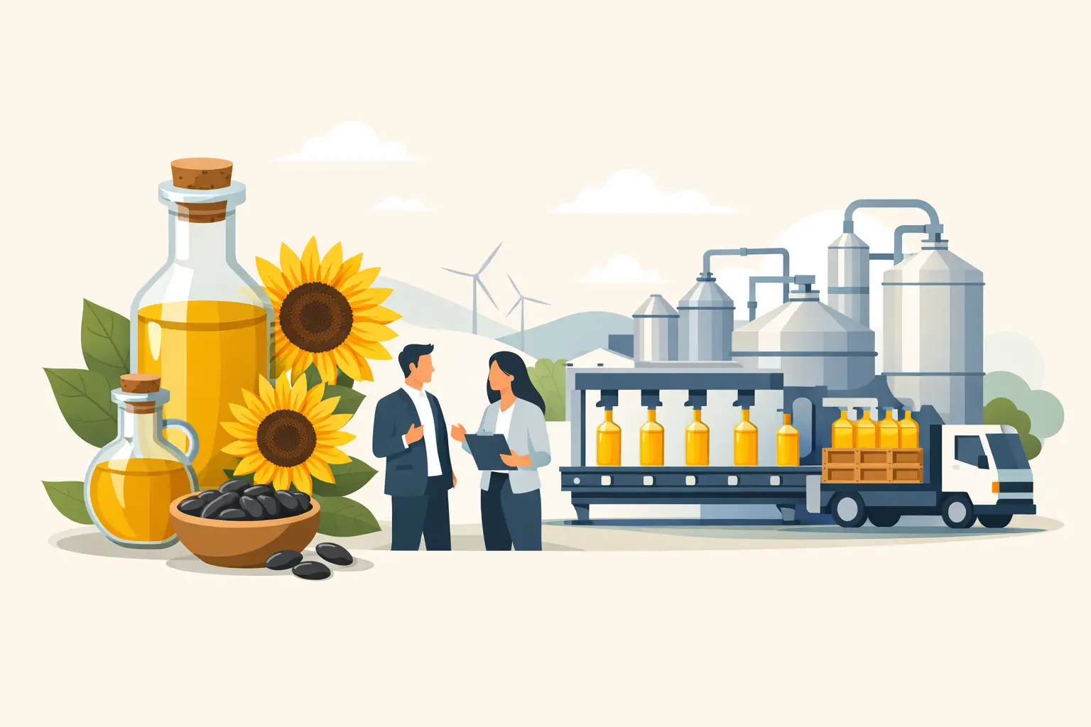 Choosing a Sunflower Oil Manufacturer