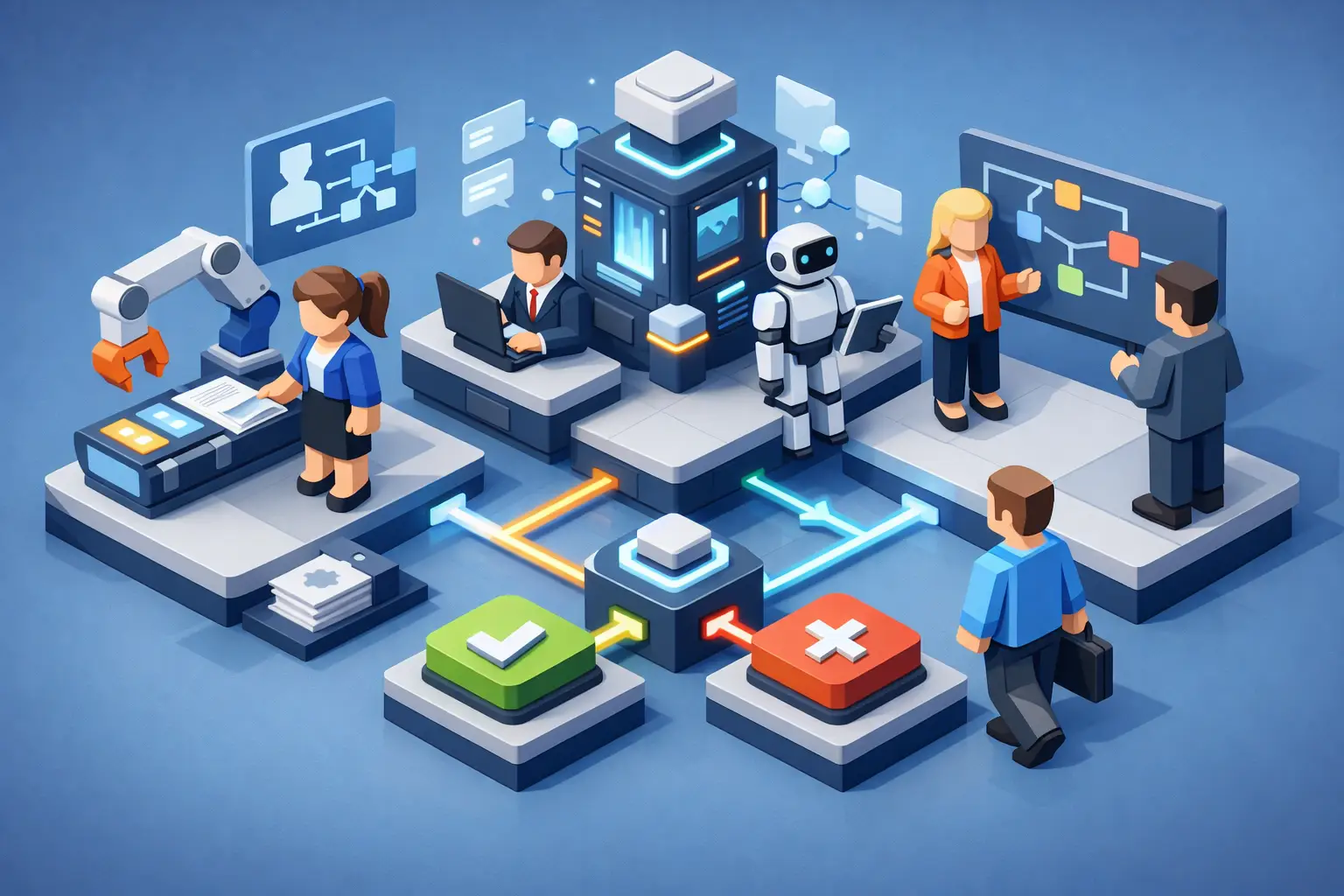Agentic Workflows Erklärung für Unternehmen