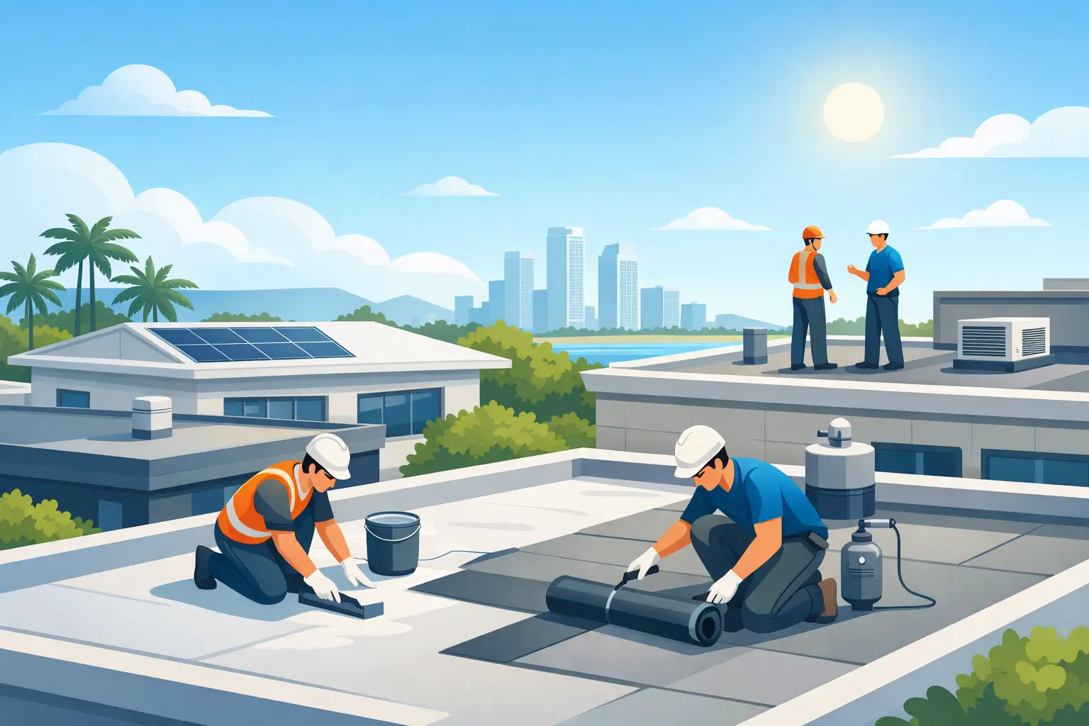 International Roofing - Commercial Project in South Florida