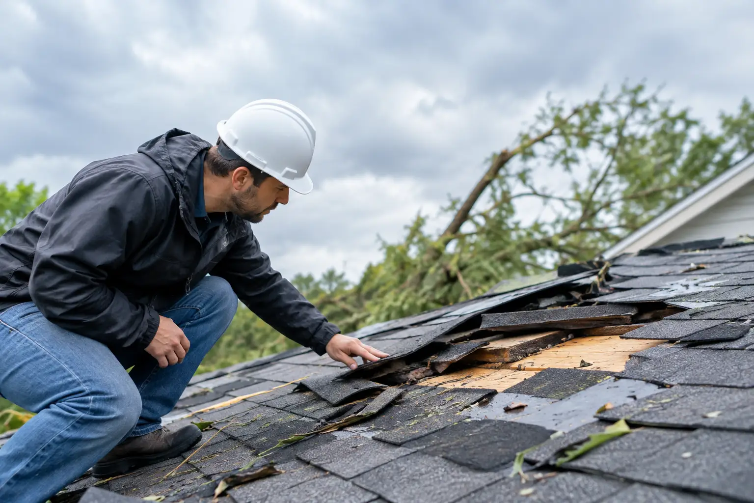 First Steps for Emergency Roof Repair After a Storm