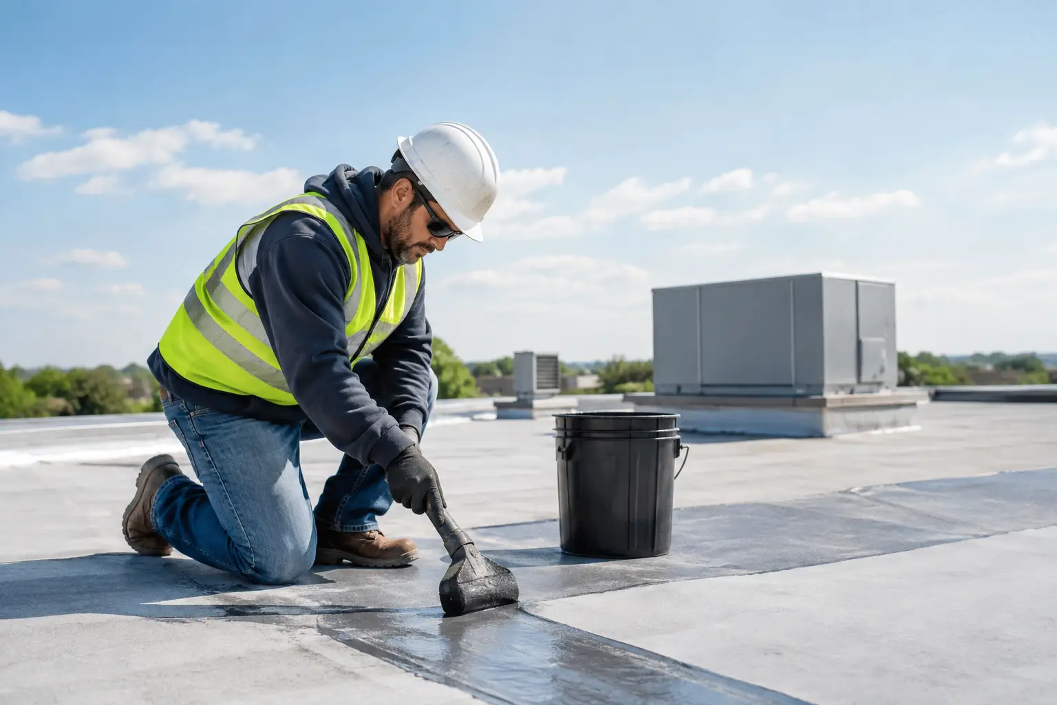 When Commercial Flat Roof Repair Makes Sense