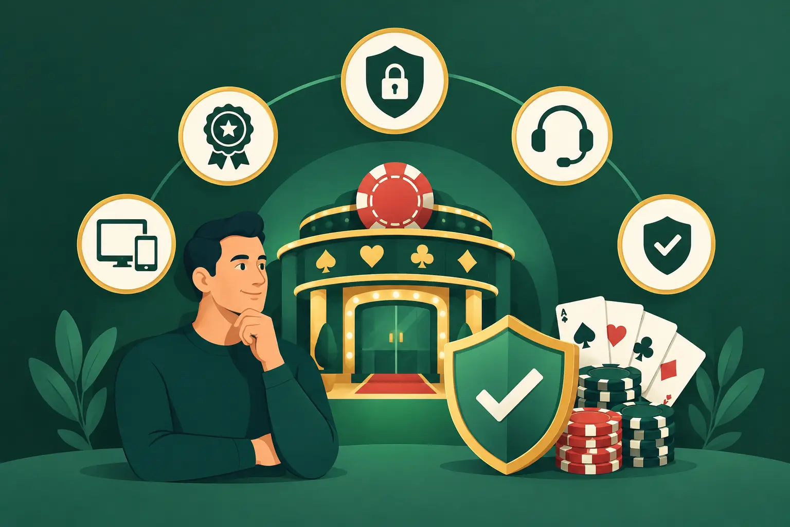 Cinq critères d’un casino digne de confiance