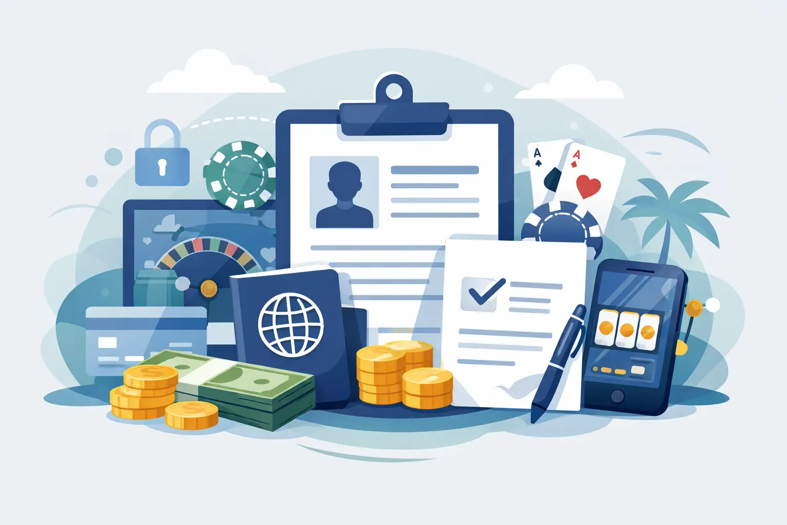 Quels documents pour un retrait casino en ligne ?