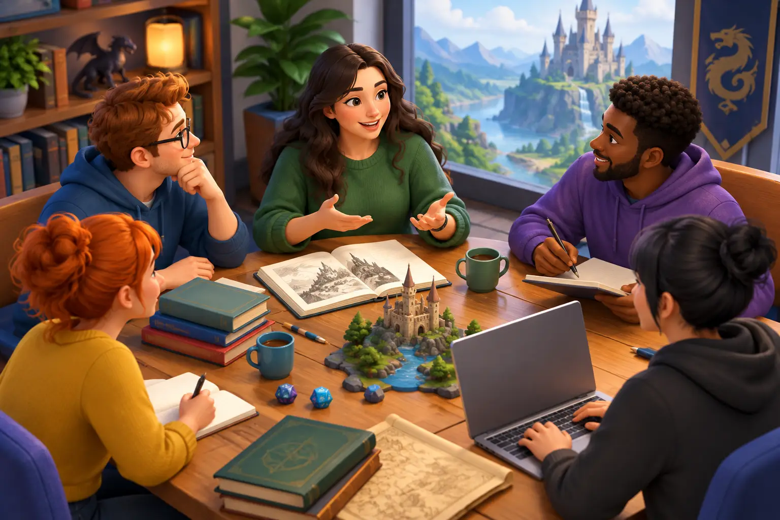 Find a Collaborative Fantasy Writing Community