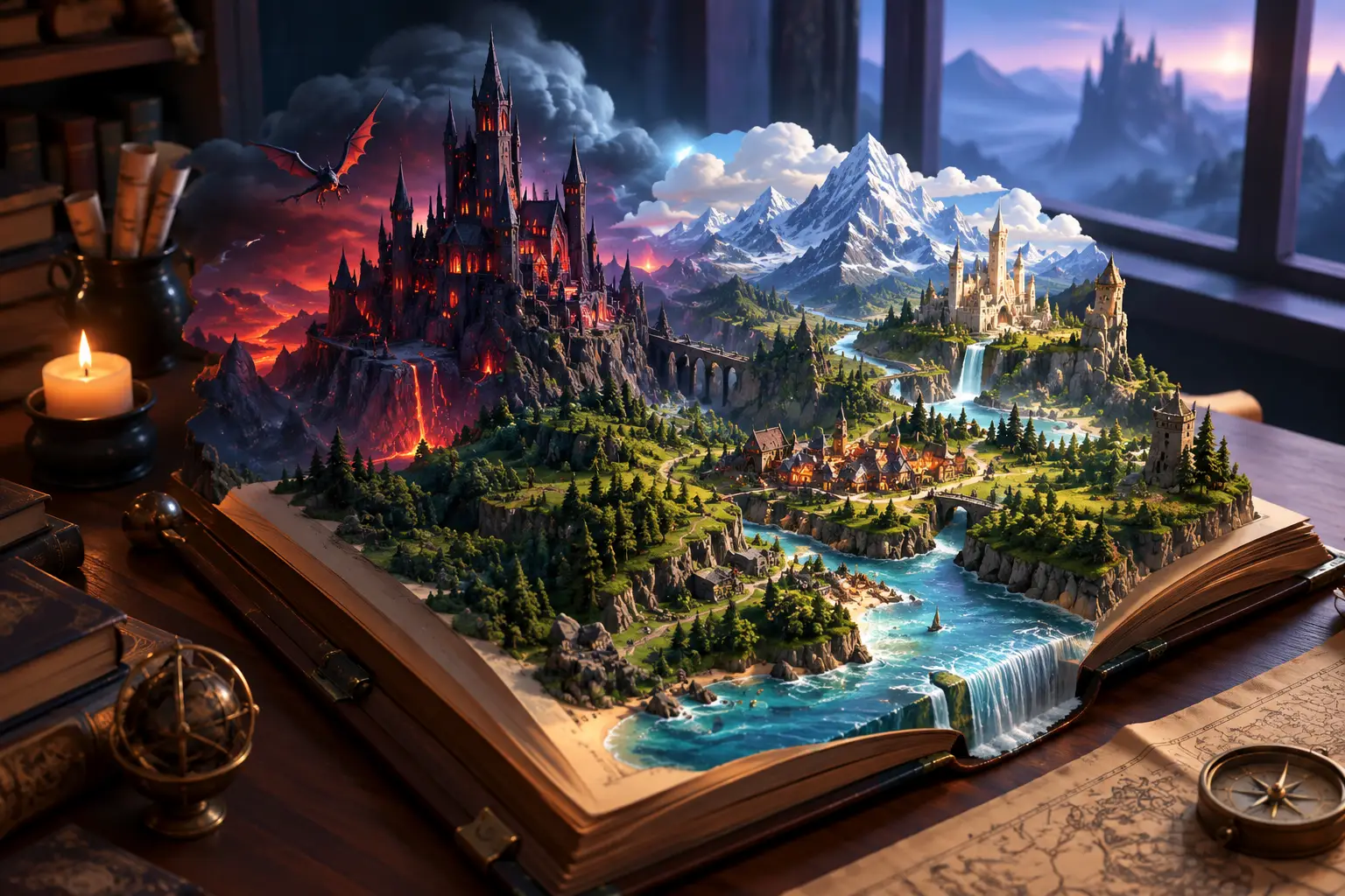 Dark Fantasy Worldbuilding Guide for Living Realms