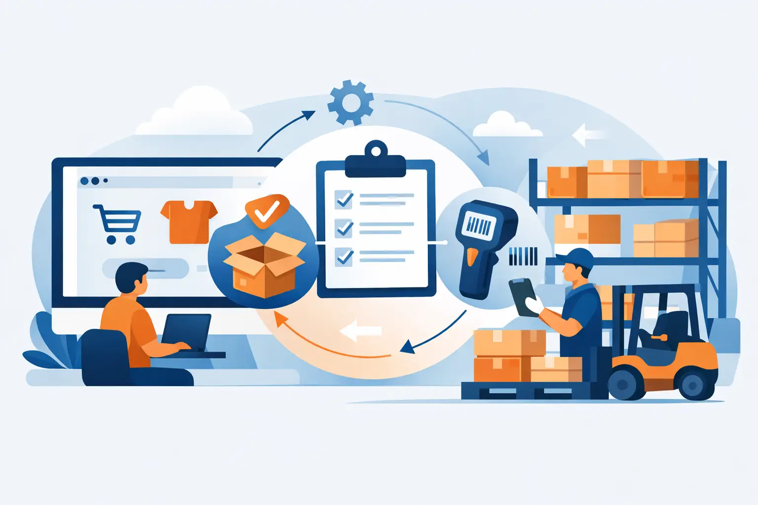 Integração ecommerce com estoque sem erros