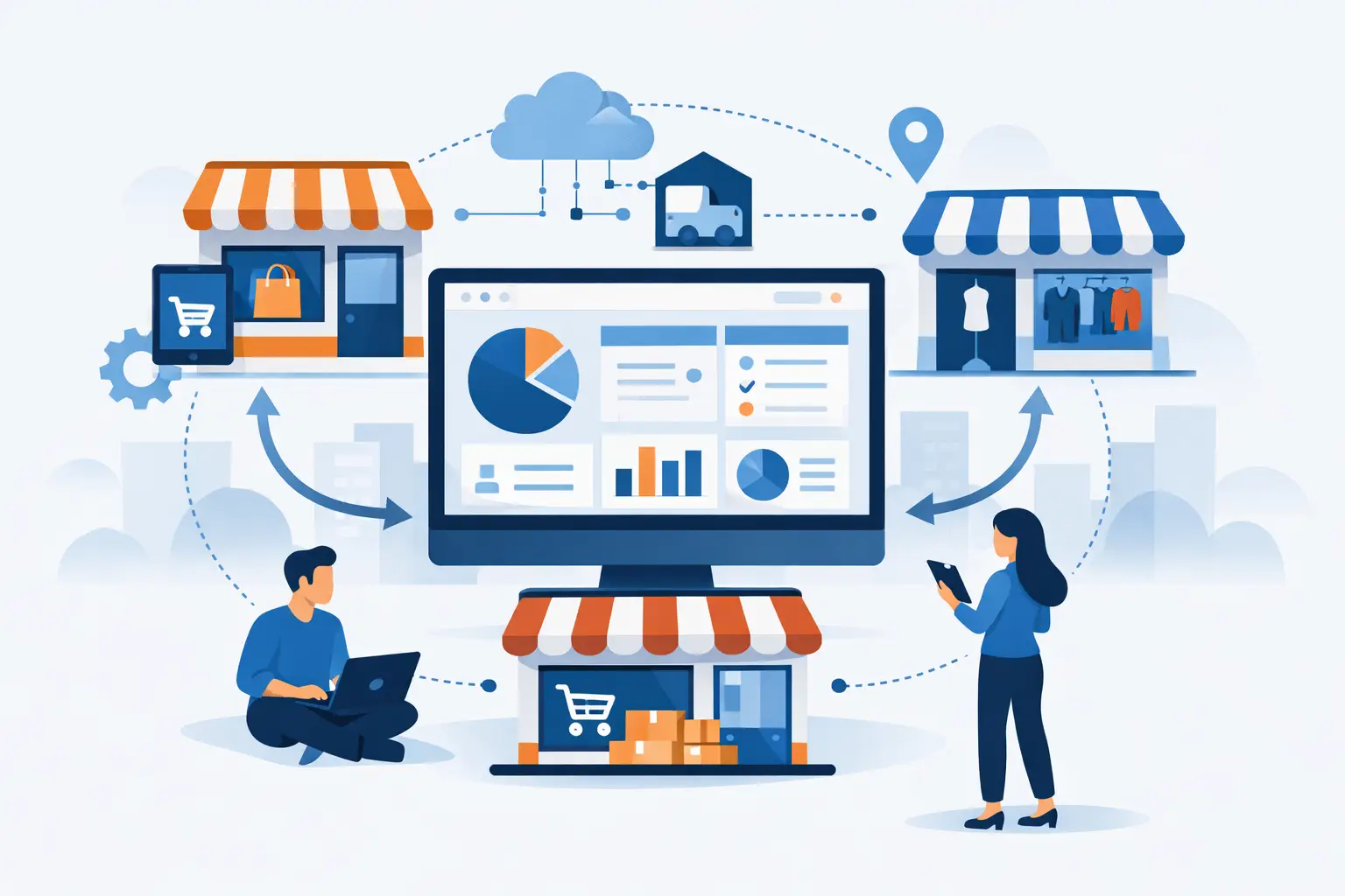 ERP para multi lojas funciona na prática?