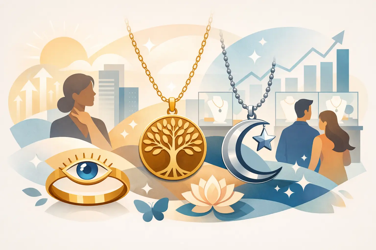 Tendances bijoux symboliques retail 2026