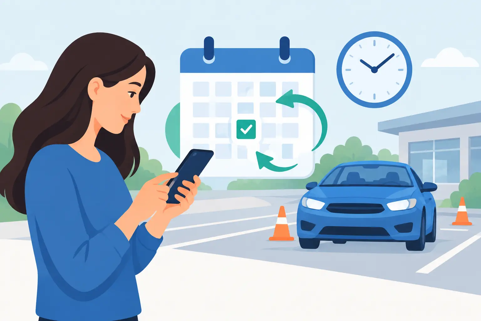 Last Minute Date Exchange for Your Driving Test