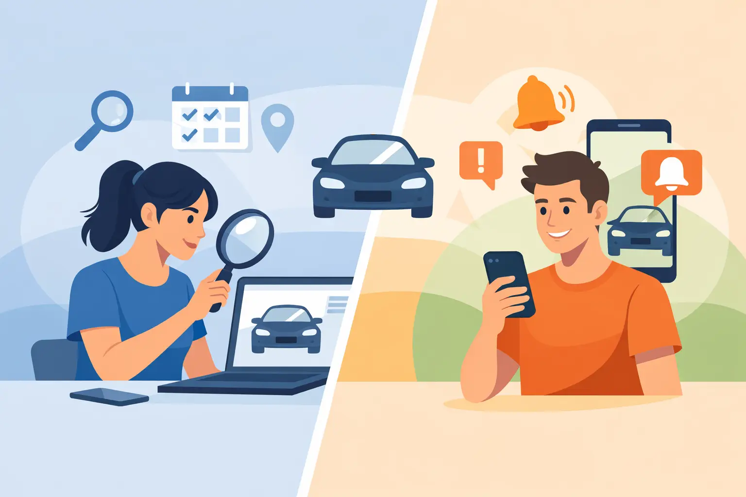 Manual Search vs Auto Alerts for Driving Tests