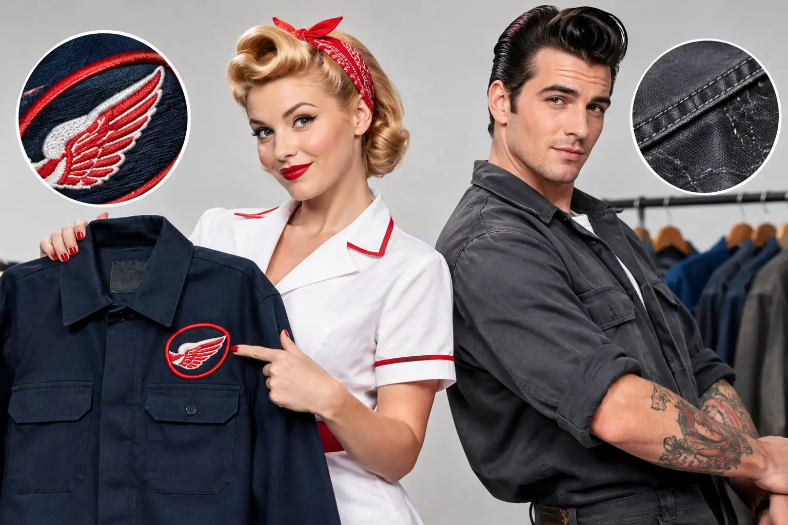 Embroidered Patches Versus Stitching for Workwear