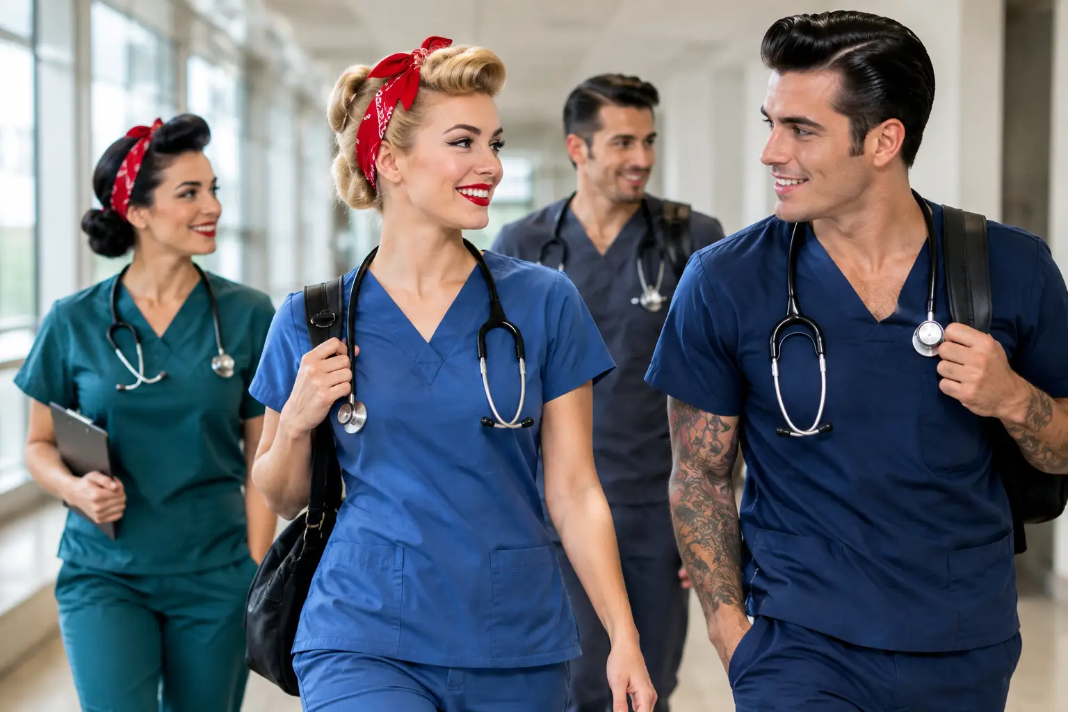 Medical Student Apparel That Works Past Rounds
