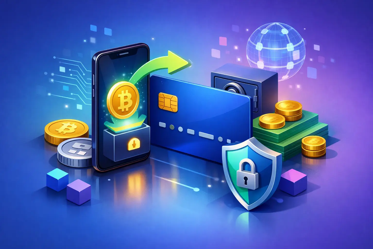 How to Top Up Prepaid Card With Crypto Securely