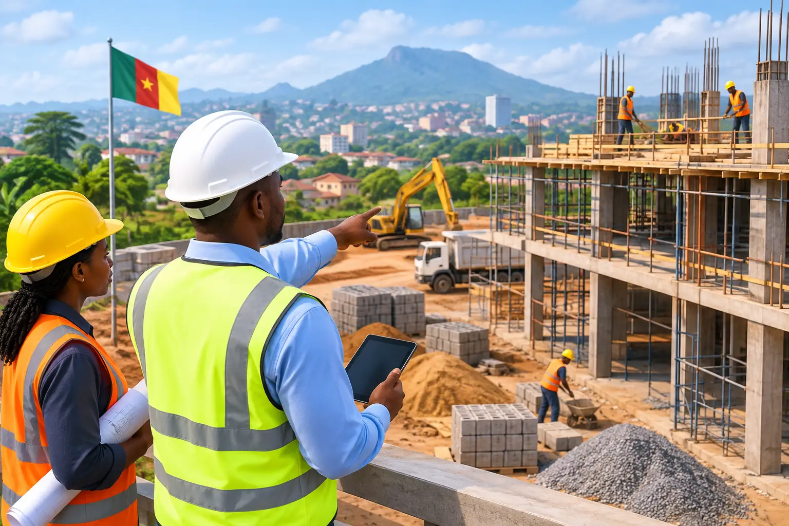 Construction Site Supervision in Cameroon