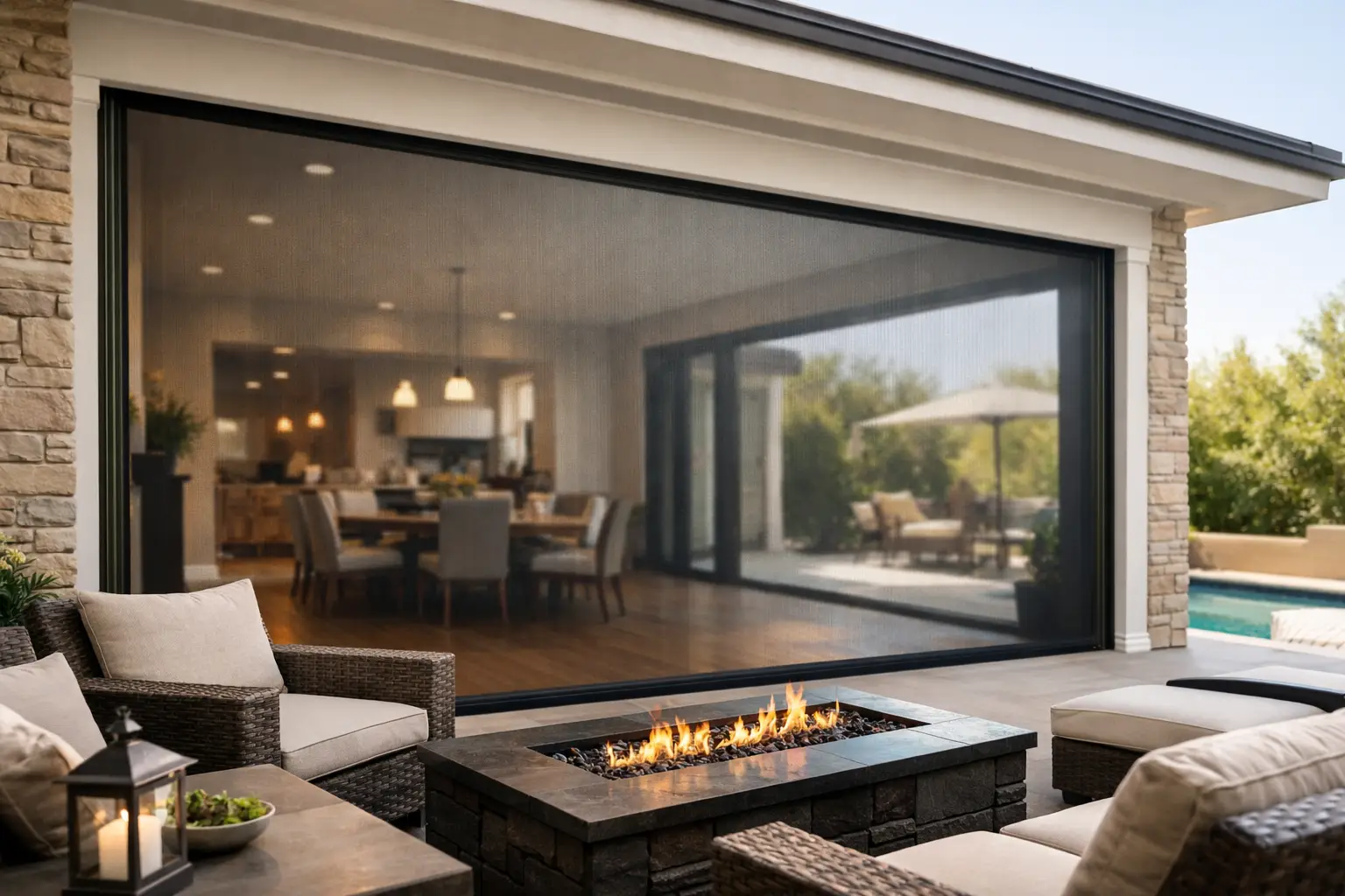 Large Opening Patio Screens That Fit Right