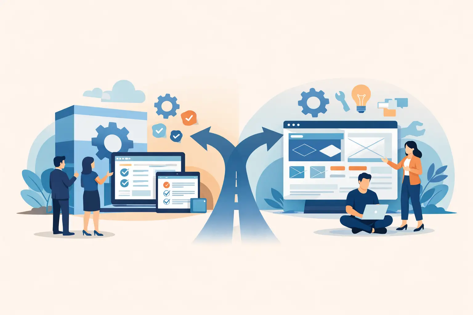 Standardsoftware oder Individualsoftware wählen