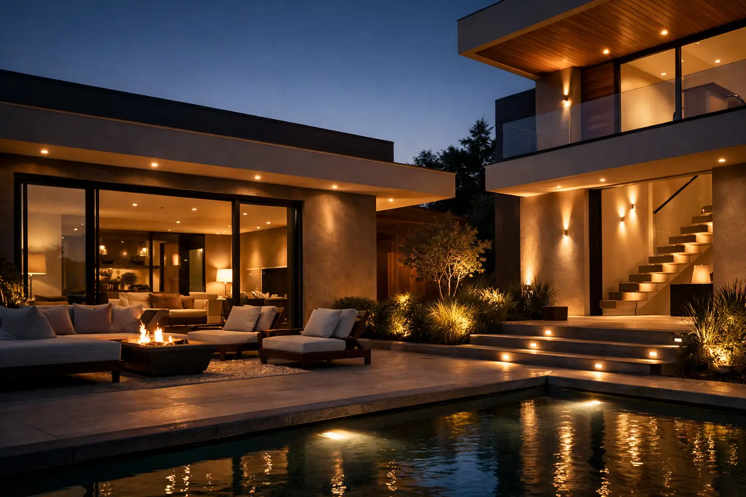Iluminación en arquitectura residencial con intención