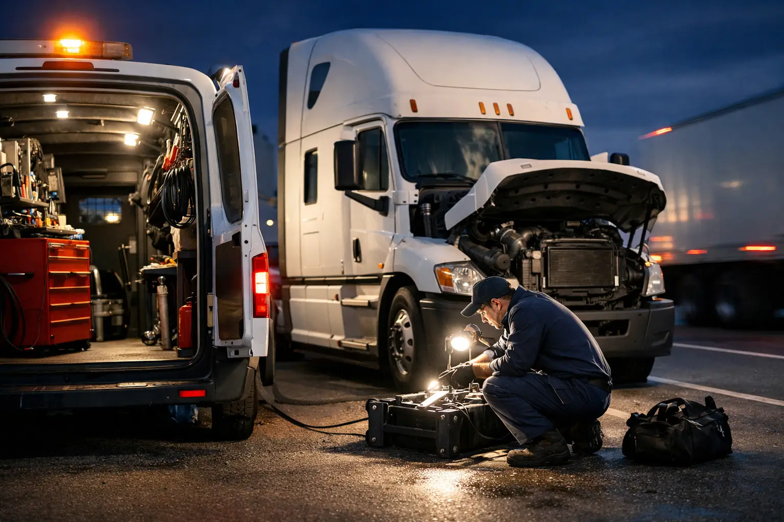 24/7 Mobile Truck Repair When Downtime Hits