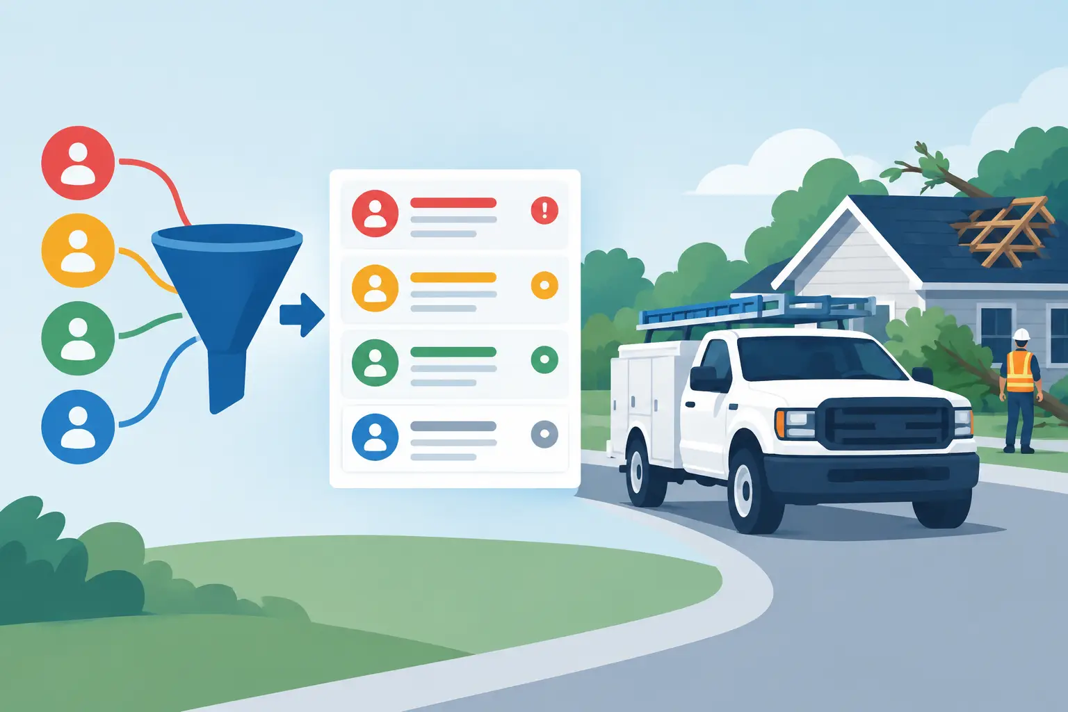 Restoration Lead Triage That Protects Every Truck Roll