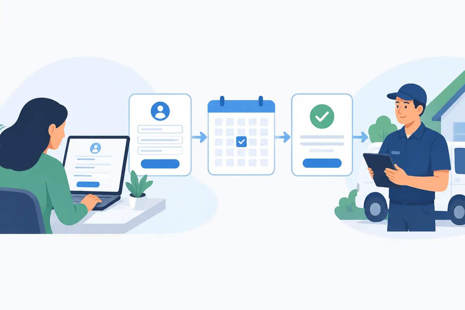 Service Business Intake Workflow That Books
