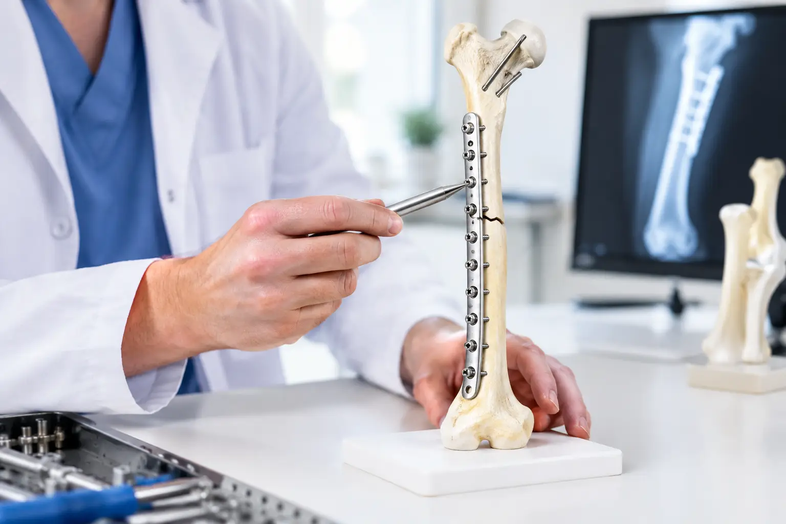Ghid osteosinteză pentru fracturi femurale