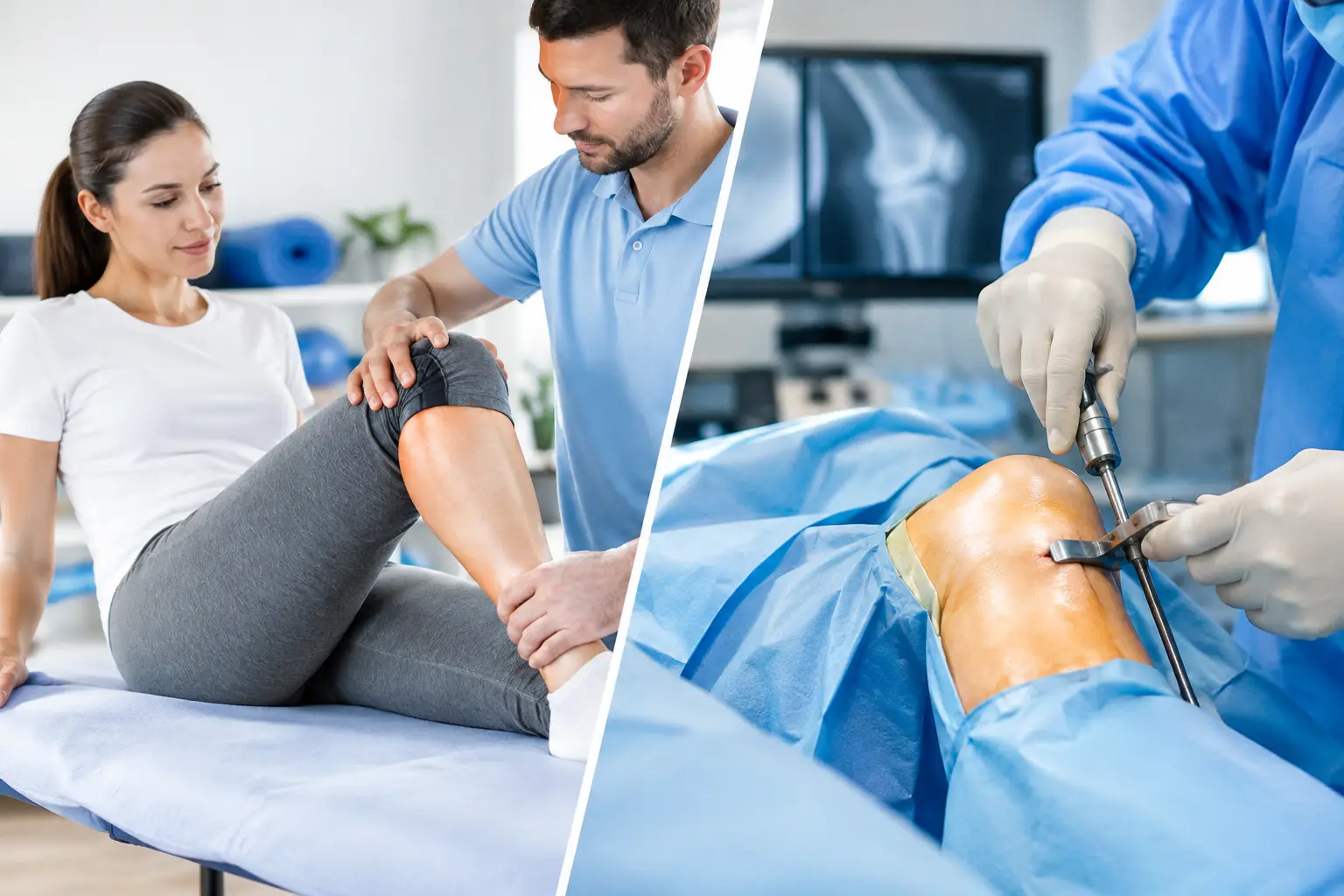 Tratament conservator versus chirurgie ortopedică