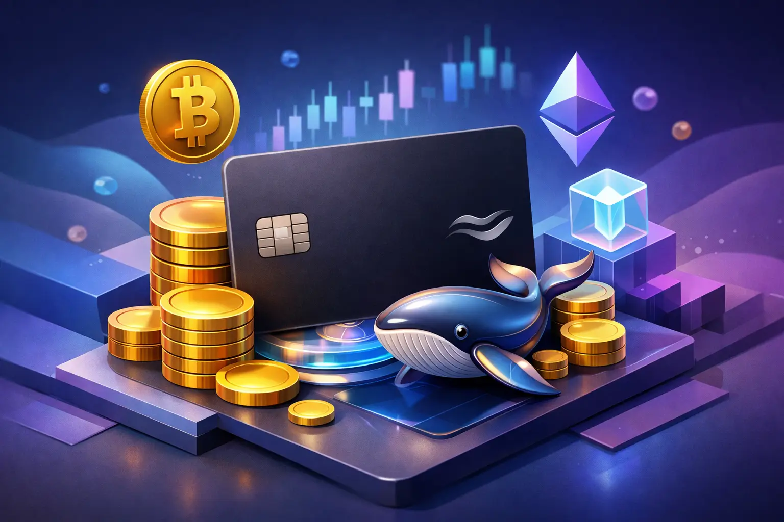 Anonymous Spending Card for Crypto Whales