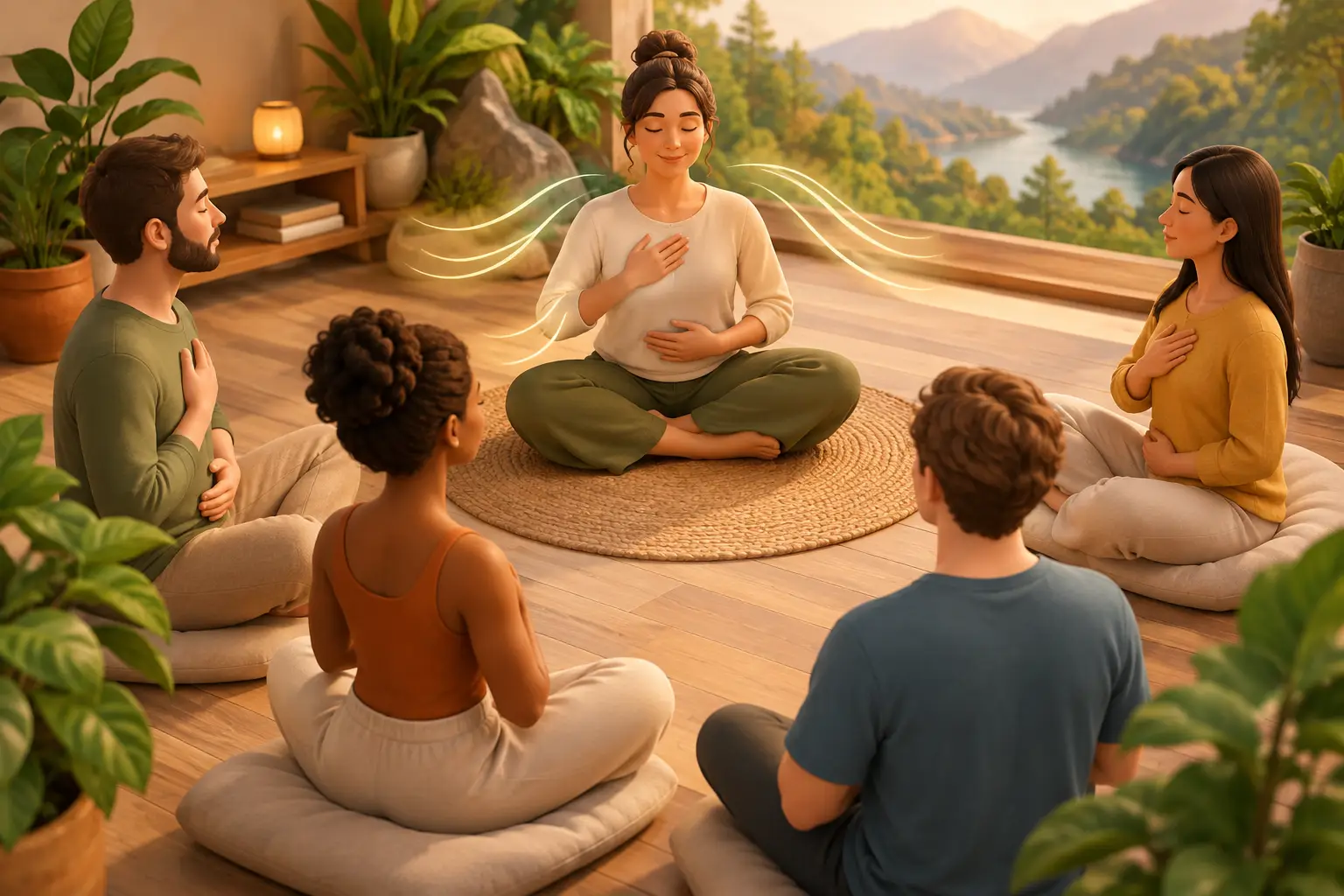 What a Guided Breathwork Session Experience Feels Like