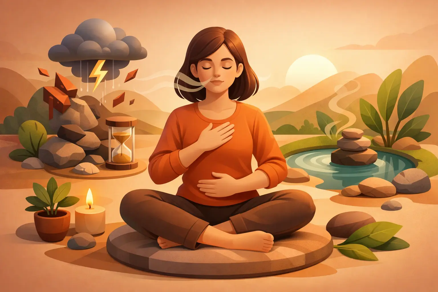 How to Regulate Breathing When Stress Takes Over