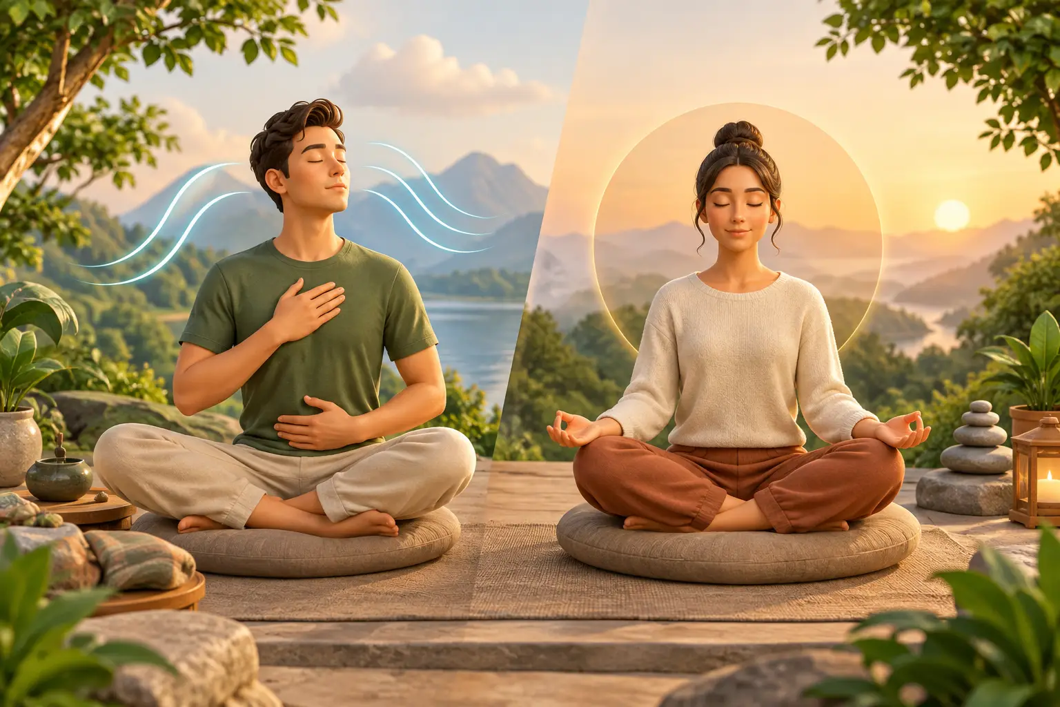 Breathwork Versus Meditation for Stress Relief