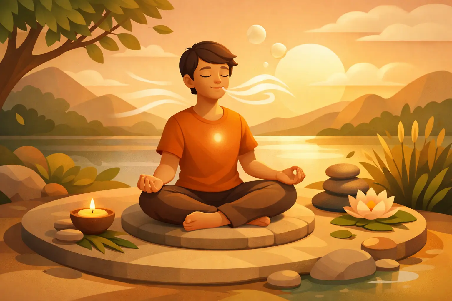 Mindful Breathing for Calm, Clarity, and Release