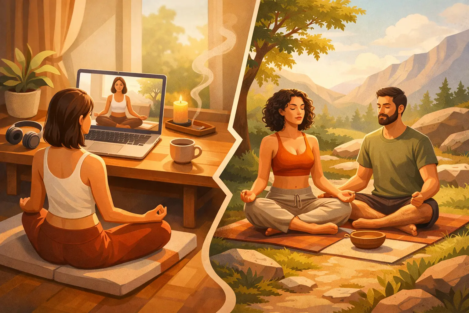 Online Versus In Person Breathwork: Which Fits?